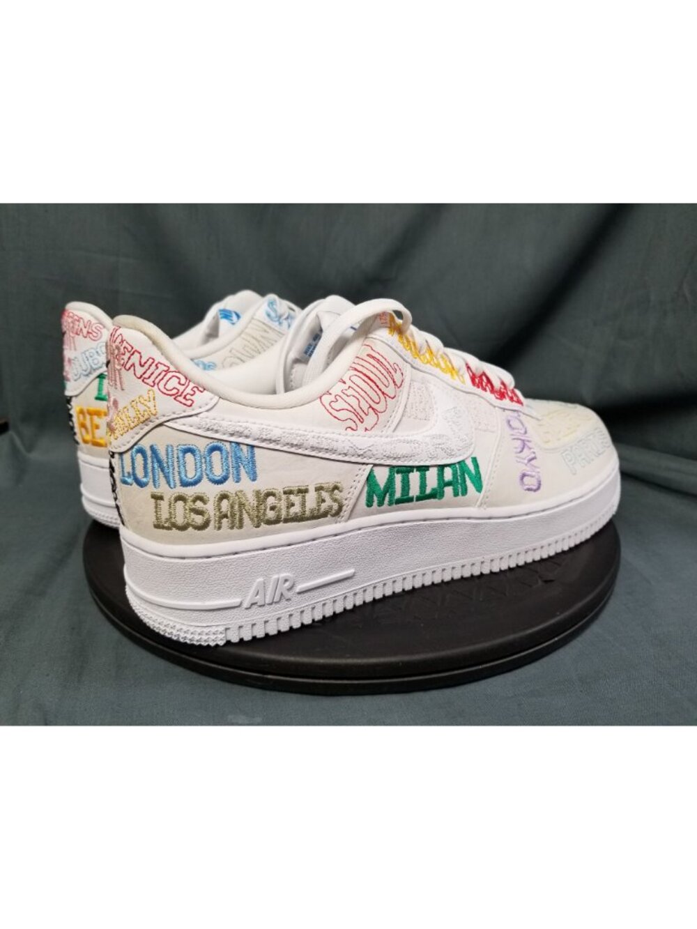 Nike Air Force 1 Low World Tour White Men's Size 9.5 NEW NO BOX! - Picture 8 of 11